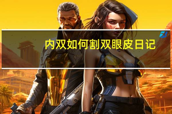 内双如何割双眼皮日记？内双怎么调整双眼皮