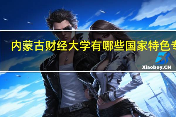 内蒙古财经大学有哪些国家特色专业