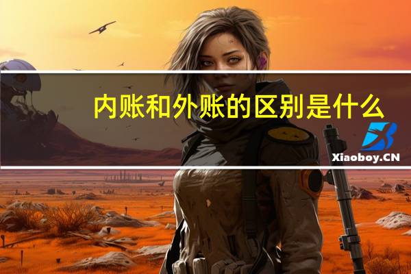 内账和外账的区别是什么