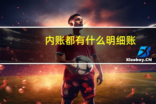 内账都有什么明细账