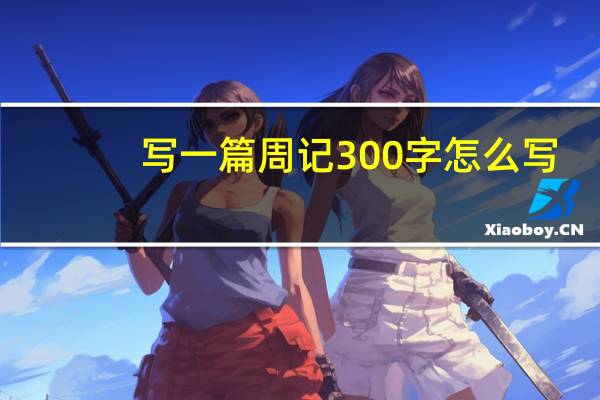写一篇周记300字怎么写（写一篇周记300字）