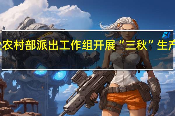 农业农村部派出工作组开展“三秋”生产指导服务