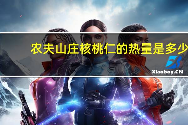 农夫山庄 核桃仁的热量是多少