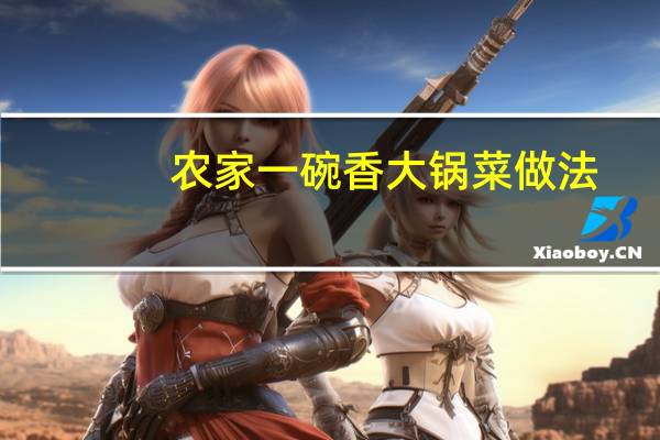 农家一碗香大锅菜做法