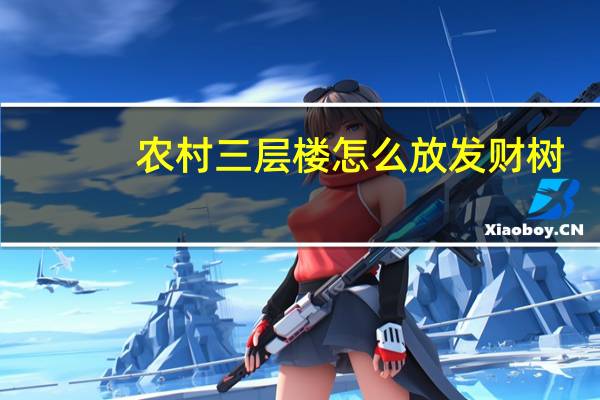 农村三层楼怎么放发财树