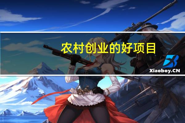 农村创业的好项目，农村致富好项目生意推荐_农村适合的创业项目有哪些