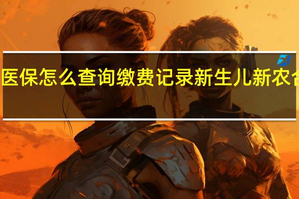 农村医保怎么查询缴费记录　新生儿新农合如何办理