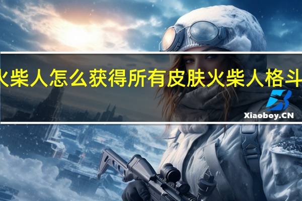 决斗火柴人怎么获得所有皮肤 火柴人格斗动作怎么画