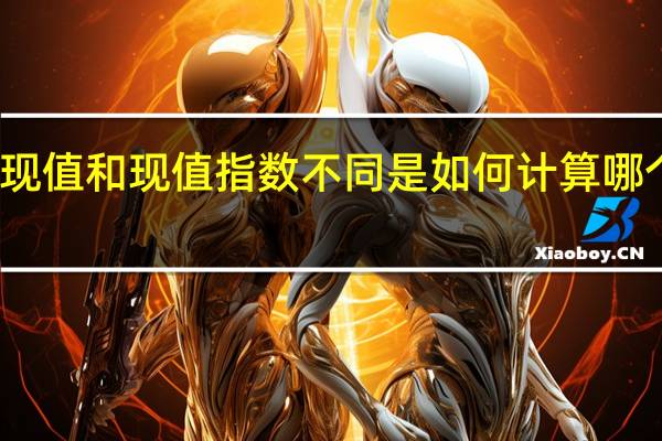 净现值和现值指数不同是如何计算哪个方案好
