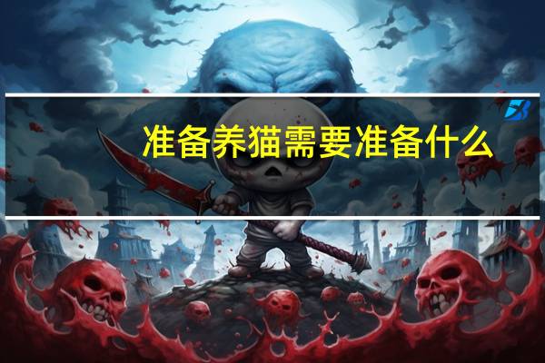 准备养猫需要准备什么