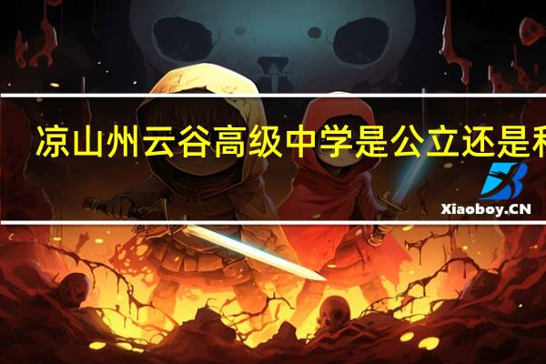 凉山州云谷高级中学是公立还是私立