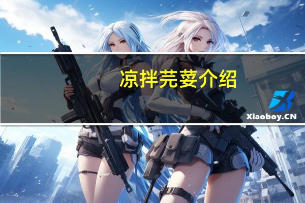 凉拌芫荽介绍
