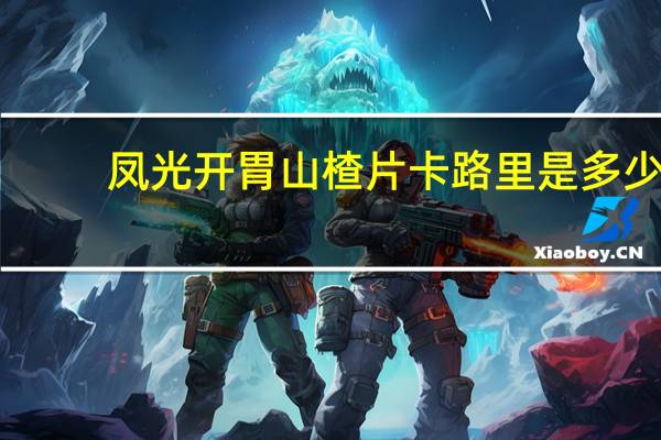 凤光 开胃山楂片卡路里是多少