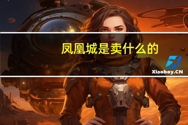 凤凰城是卖什么的