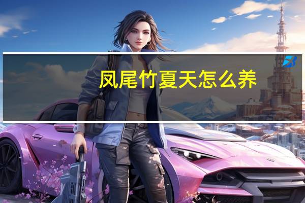 凤尾竹夏天怎么养