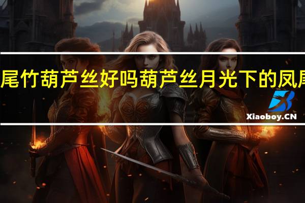 凤尾竹葫芦丝好吗 葫芦丝月光下的凤尾竹教学