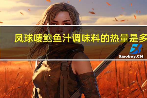 凤球唛 鲍鱼汁调味料的热量是多少