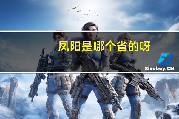 凤阳是哪个省的呀