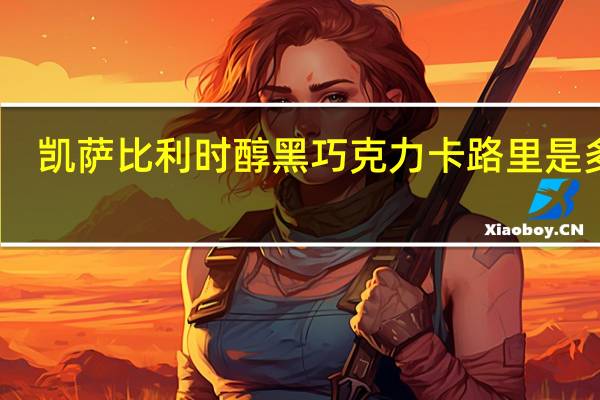 凯萨 比利时 醇黑巧克力卡路里是多少