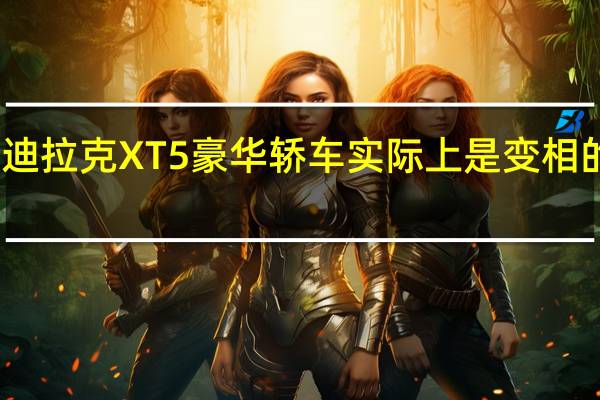 凯迪拉克XT5豪华轿车实际上是变相的听证会