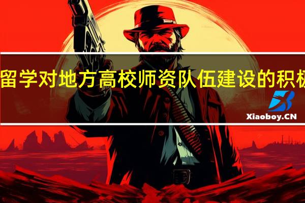 出国留学对地方高校师资队伍建设的积极作用分析