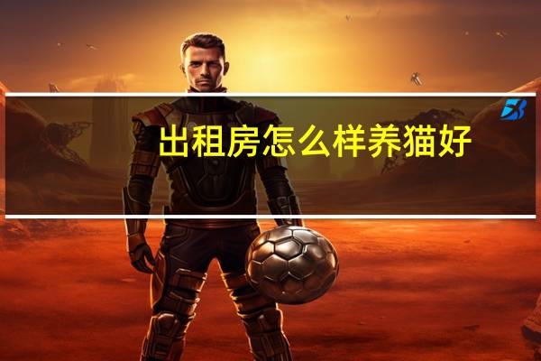 出租房怎么样养猫好