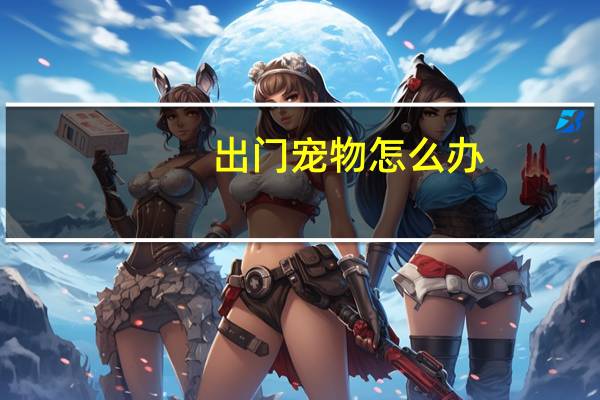 出门宠物怎么办