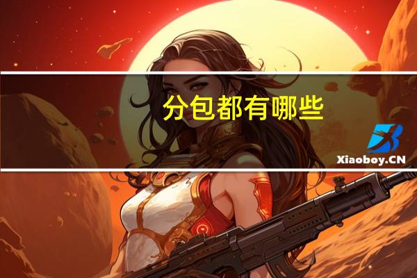 分包都有哪些