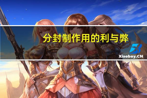 分封制作用的利与弊（分封）