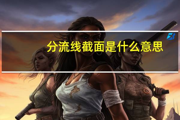 分流线截面是什么意思