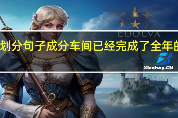 划分句子成分车间已经完成了全年的任务（划分句子成分）
