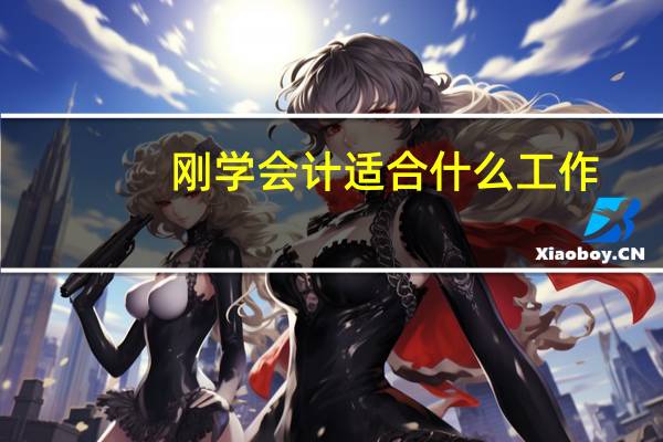 刚学会计适合什么工作