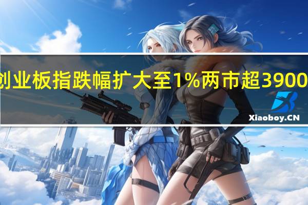 创业板指跌幅扩大至1% 两市超3900家下跌