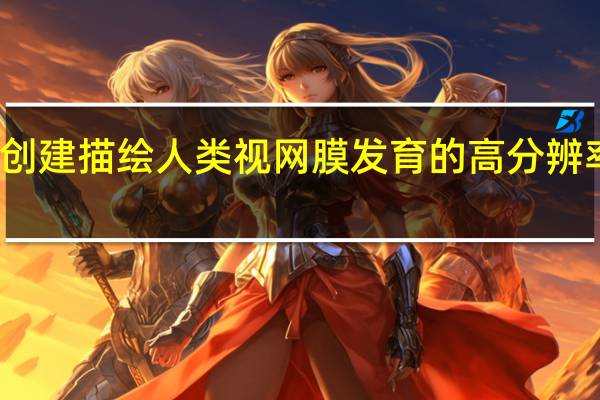 创建描绘人类视网膜发育的高分辨率图谱