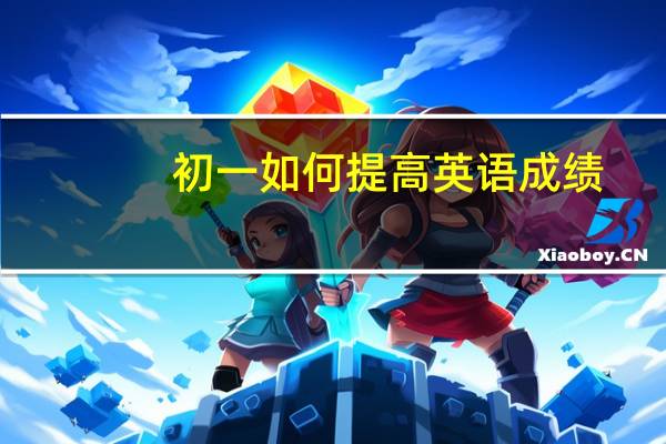 初一如何提高英语成绩
