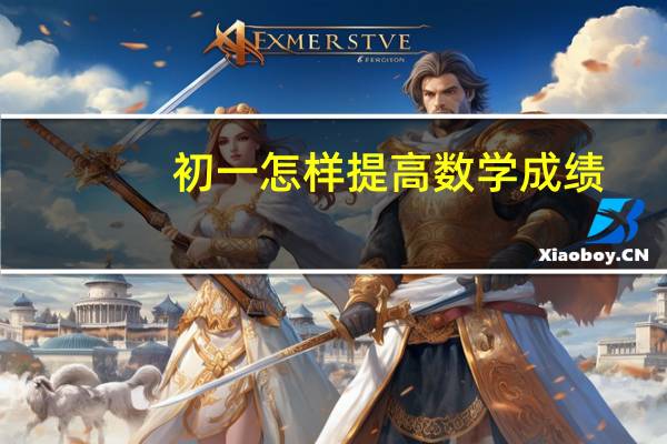 初一怎样提高数学成绩