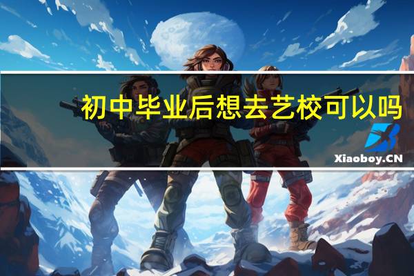 初中毕业后想去艺校可以吗