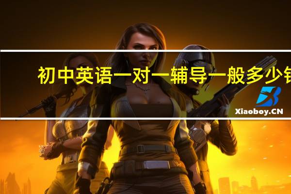 初中英语一对一辅导一般多少钱