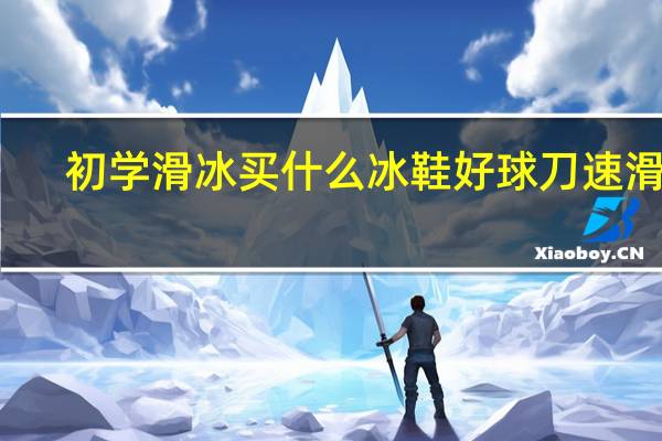 初学滑冰买什么冰鞋好球刀速滑刀
