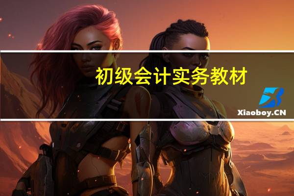 初级会计实务教材（会计实务教材）