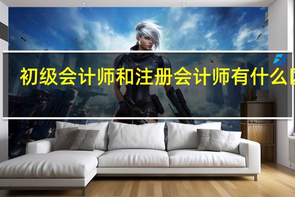 初级会计师和注册会计师有什么区别