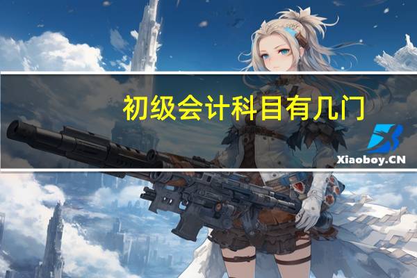 初级会计科目有几门