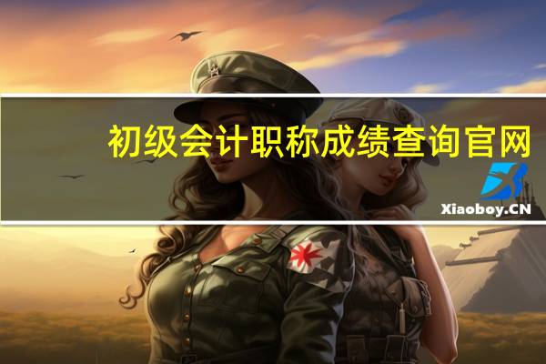 初级会计职称成绩查询官网（初级会计职称成绩查询入口）