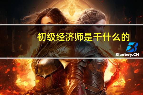 初级经济师是干什么的（经济师是干什么的）