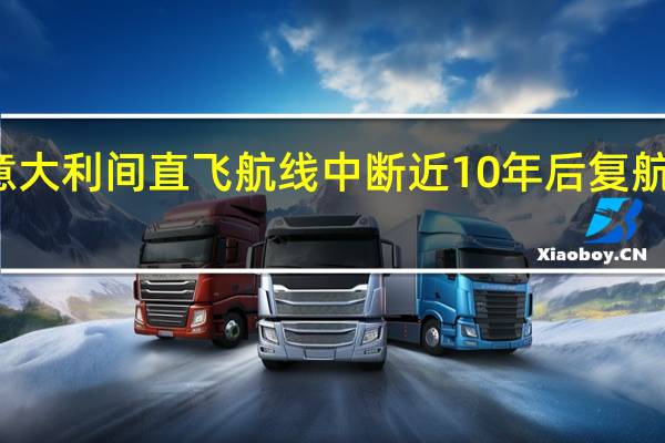 利比亚和意大利间直飞航线中断近10年后复航 到底什么情况嘞