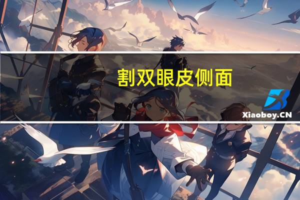 割双眼皮侧面？双眼皮和边棚区别