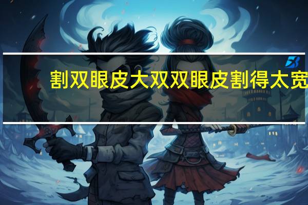 割双眼皮大双 双眼皮割得太宽不自然能修复吗