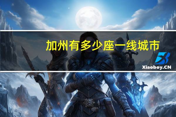 加州有多少座一线城市