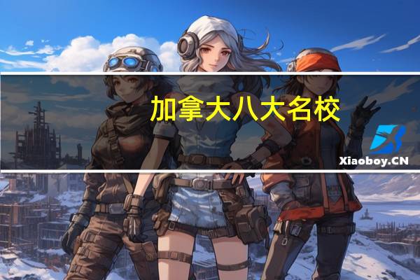 加拿大八大名校：西安大略大学