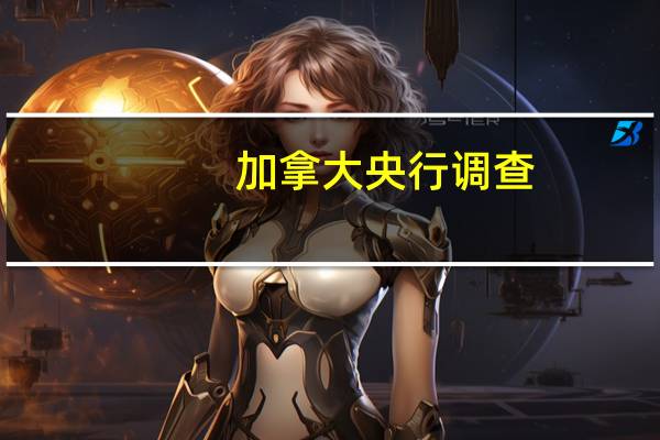 加拿大央行调查：约80%的企业认为过去货币政策收紧对他们的业务影响远未结束